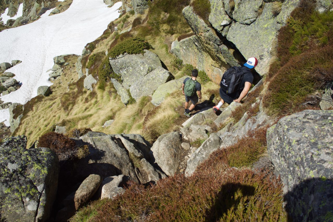 Pic des trois seigneurs descente