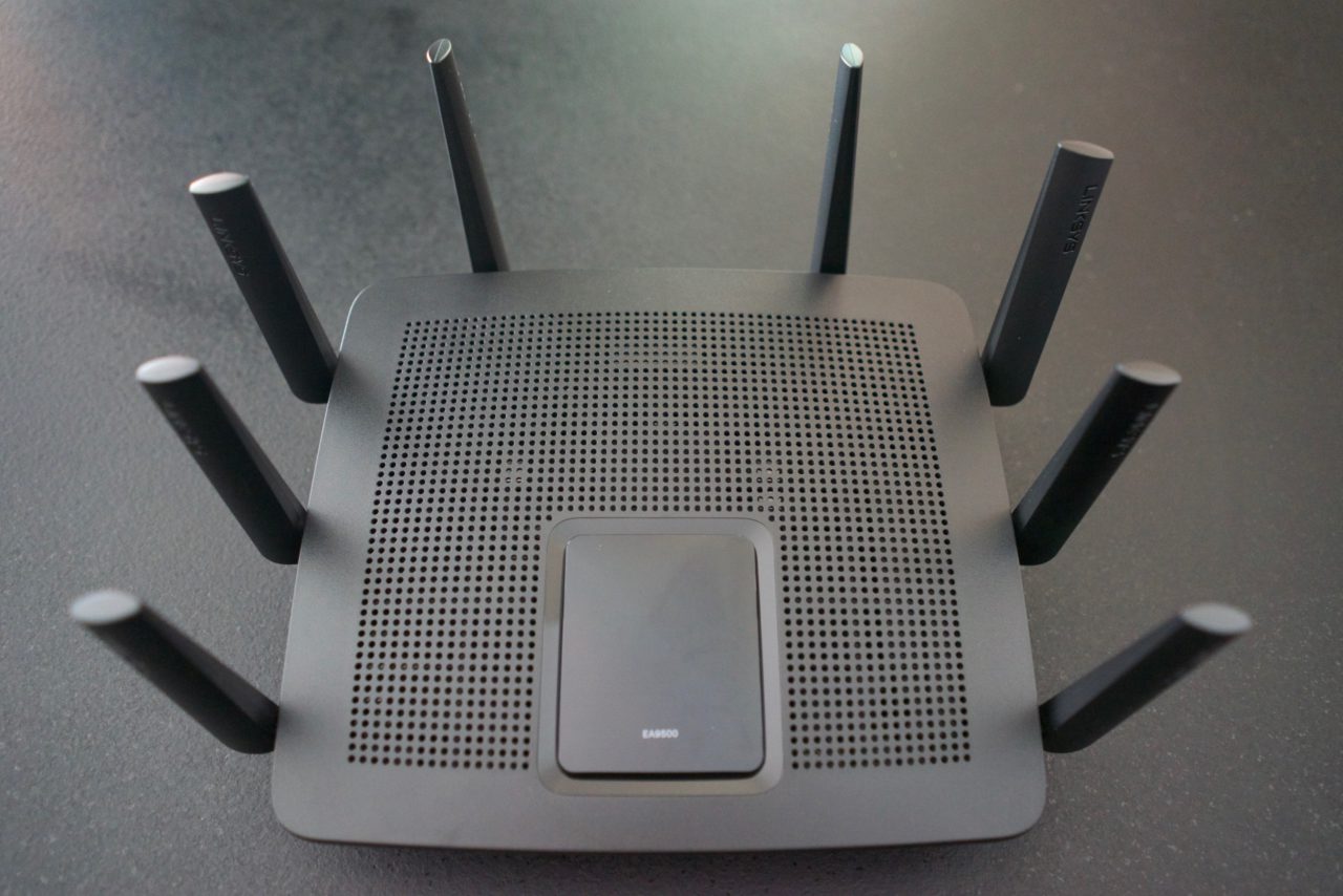 Test Linksys AC5400 EA9500 antennes