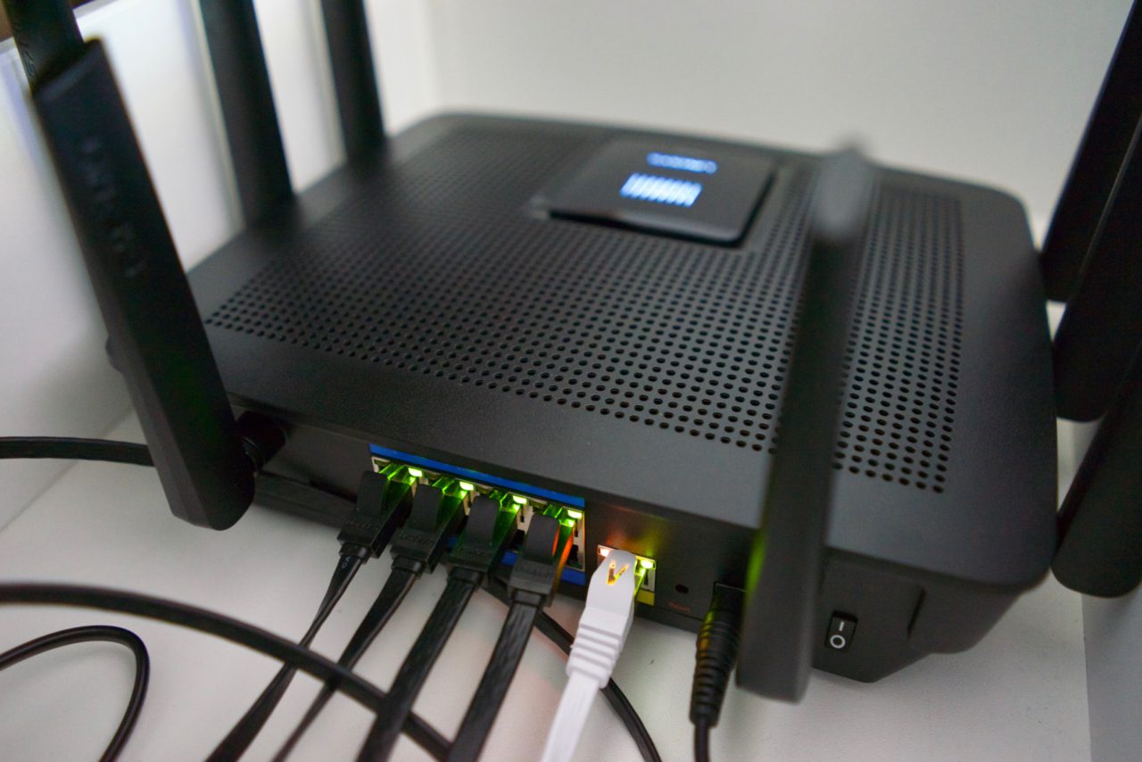 Test Linksys AC5400 EA9500 connecte