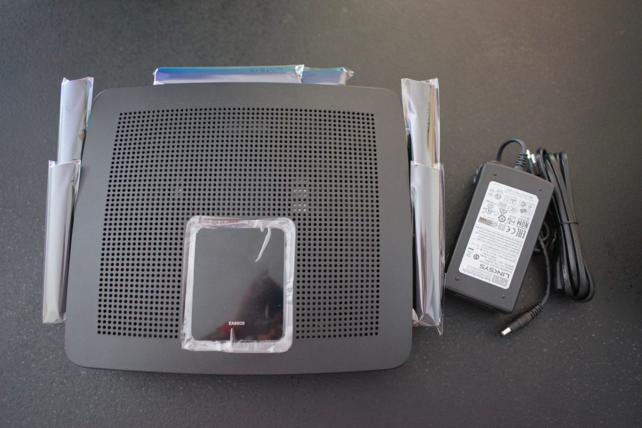 Test Linksys AC5400 EA9500 deballage