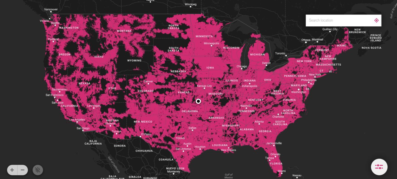 T-mobile couverture LTE USA