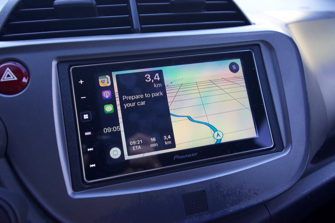 prepare to park your car carplay