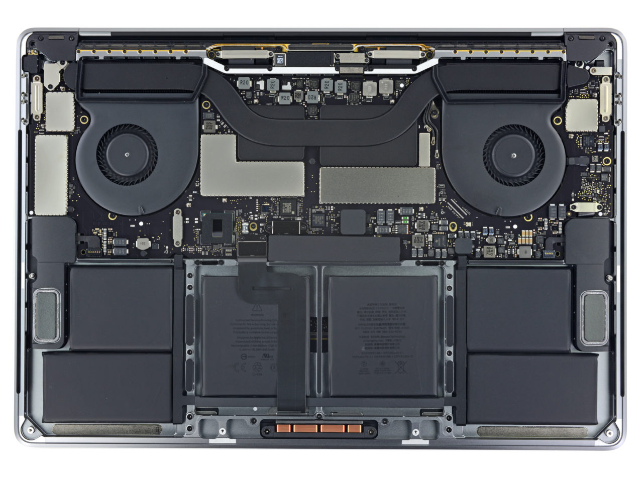 iFixit MacBook Pro late 2016 interieur