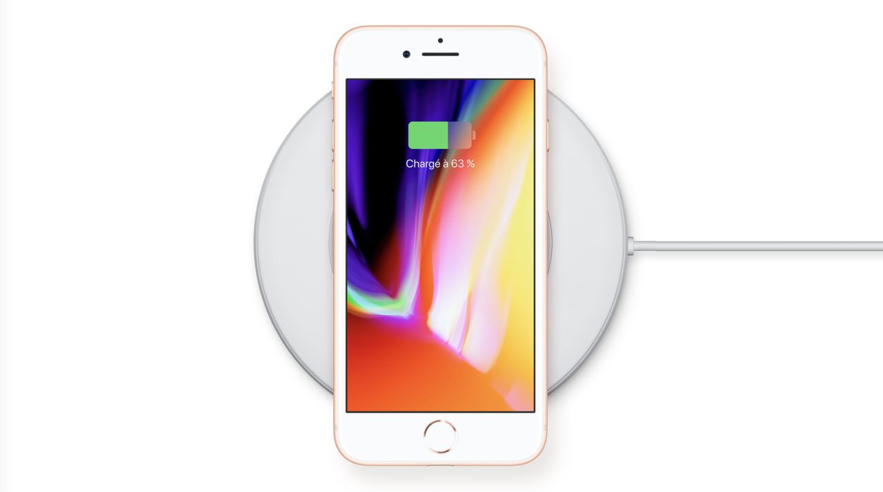 iPhone 8 charge induction