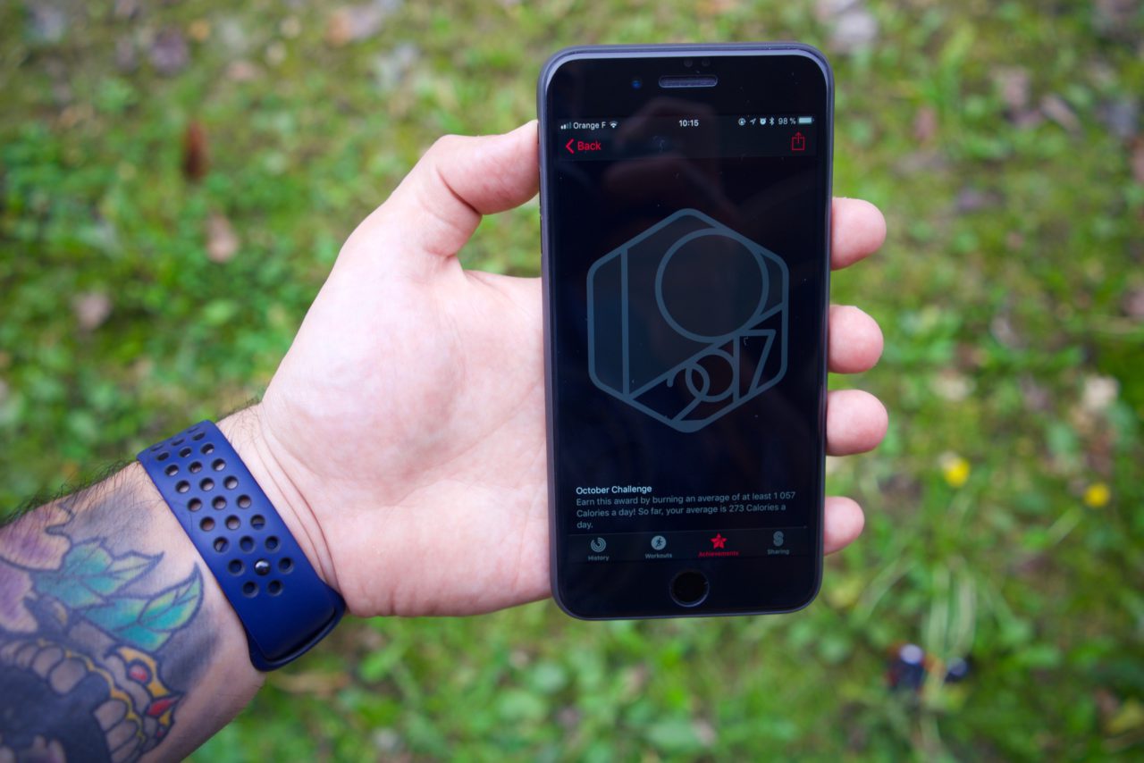 Présentation des nouveaux Trophées personnalisés sur watchOS 4