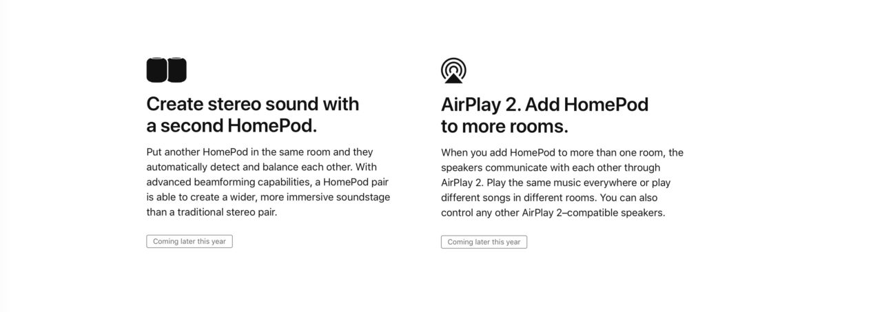 homepod later this year