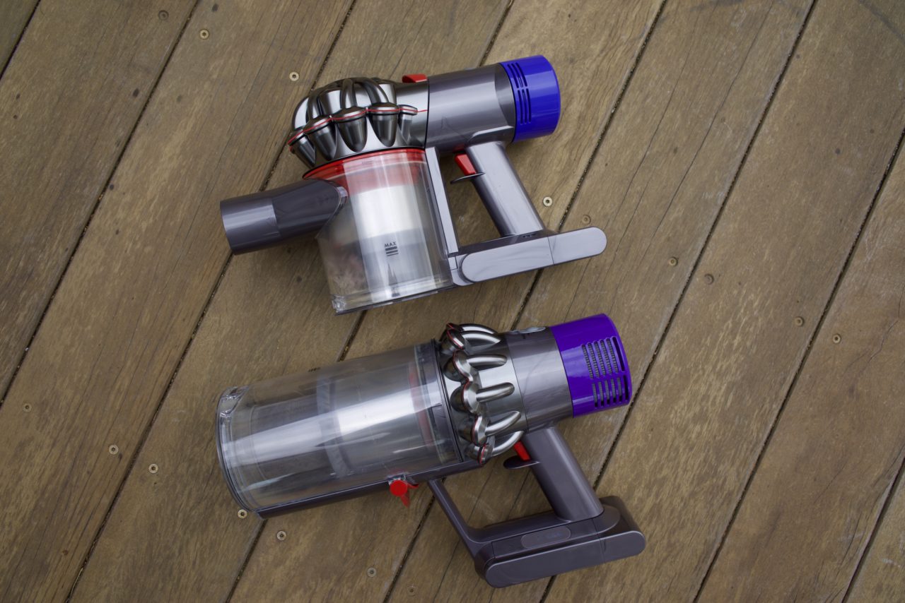 Dyson V10 vs Dyson V8 cote