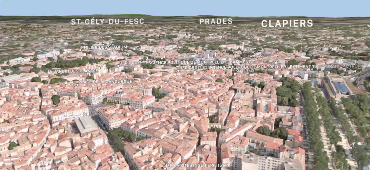 J'avais loupé cette nouvelle version de FlyOver en VR avec iOS 11