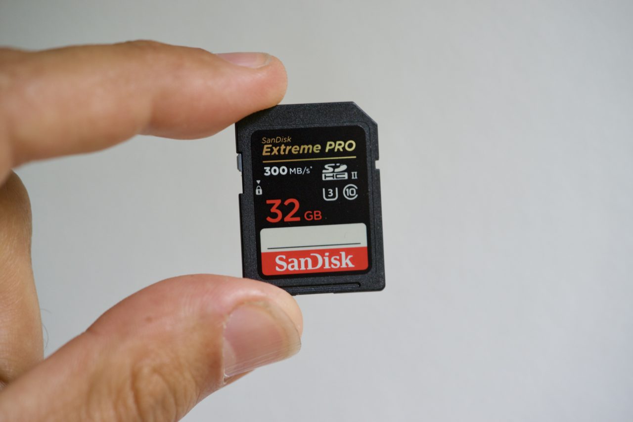 Ceci est une carte mémoire Secure Digital UHS-II