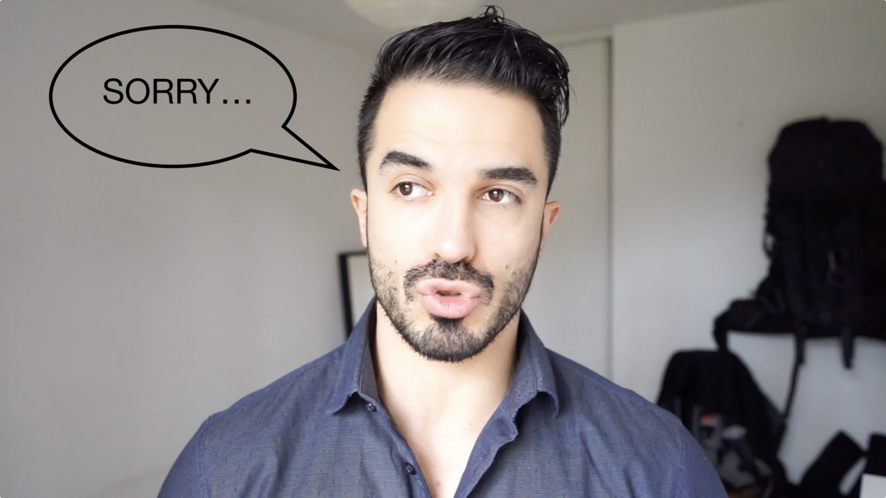 Je voulais vous présenter mes excuses pour ces derniers mois…