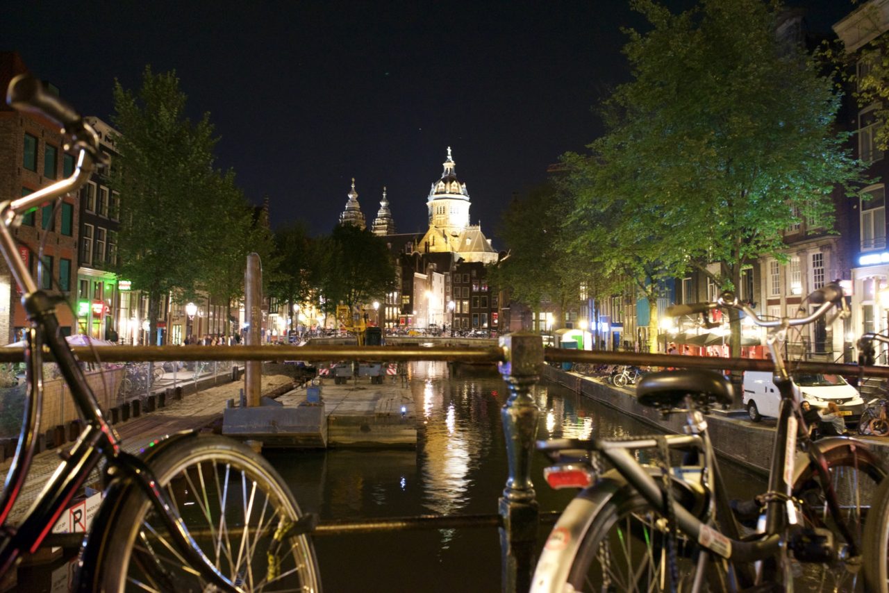 amsterdam by night