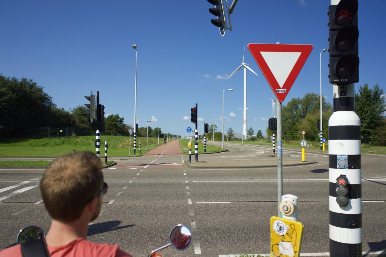 amsterdam scooter plage