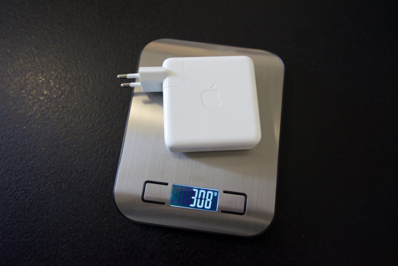 poids chargeur apple usb-c