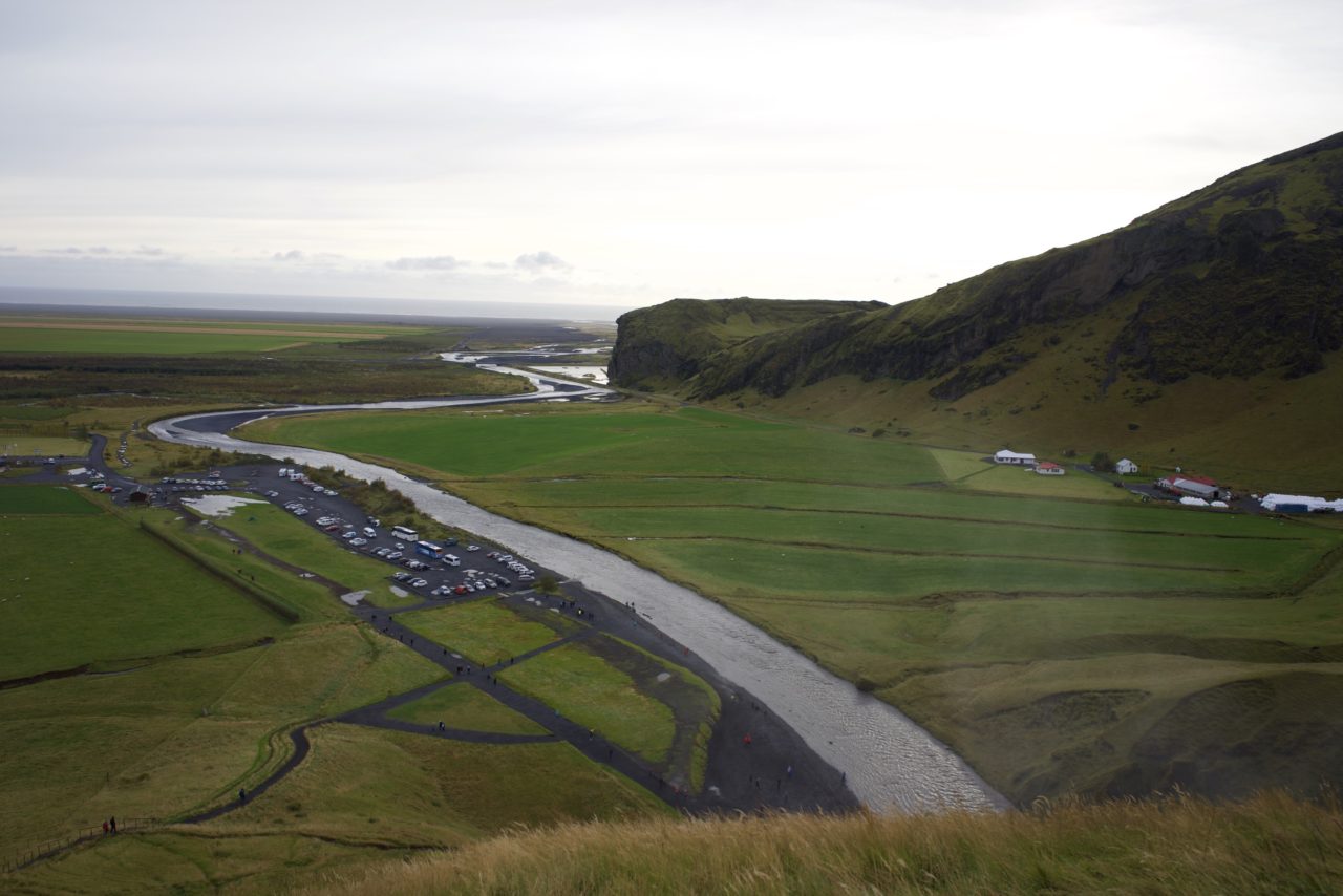 paysage skogafoss