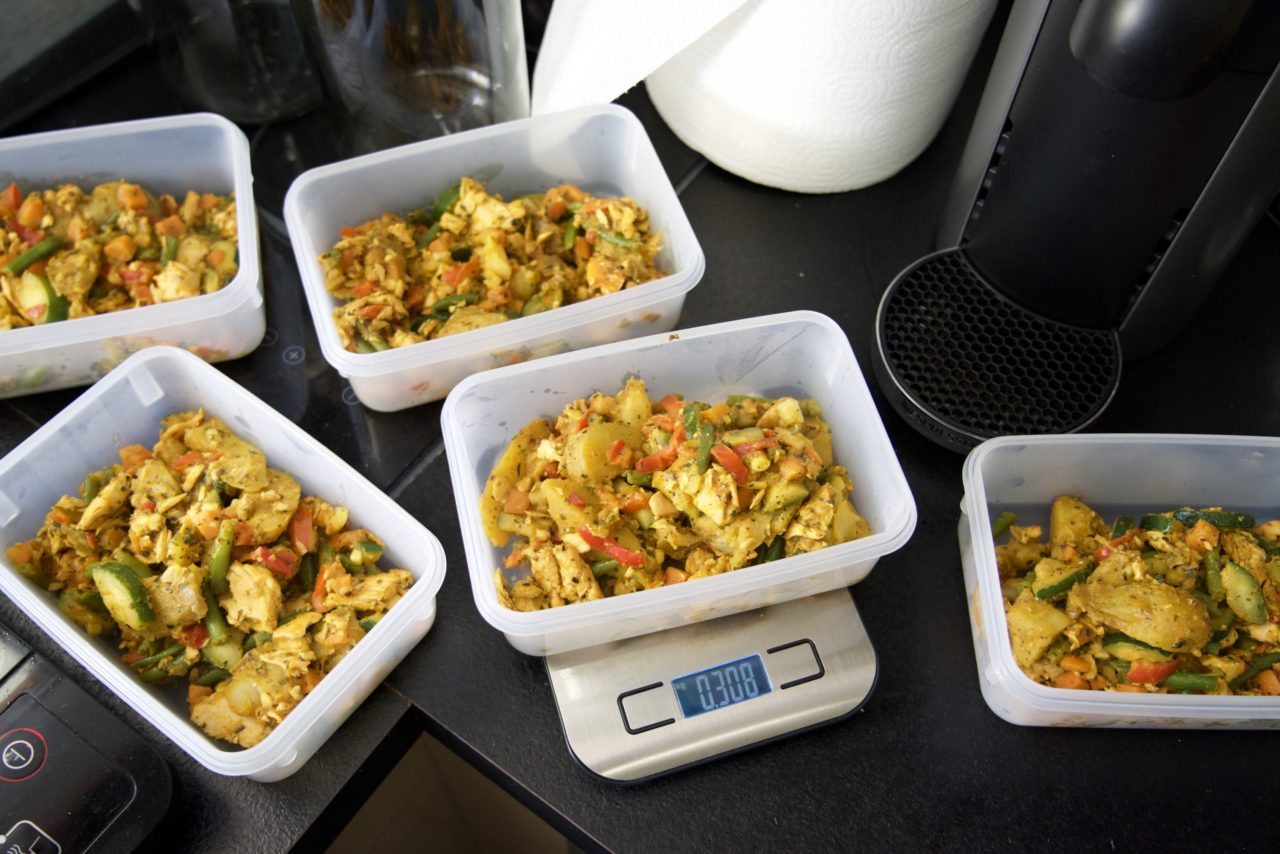 Meal Prep - Recette de ma poêlée de légumes et saumon