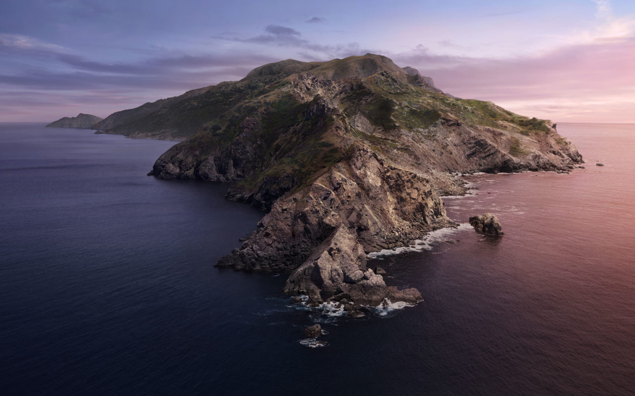 Voici le fond d'écran officiel de macOS Catalina