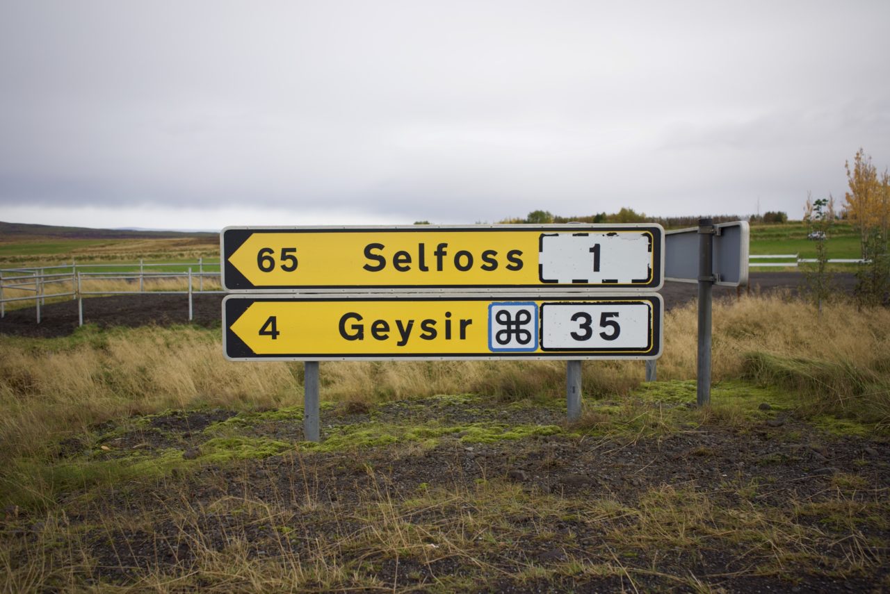 cercle or geysir islande