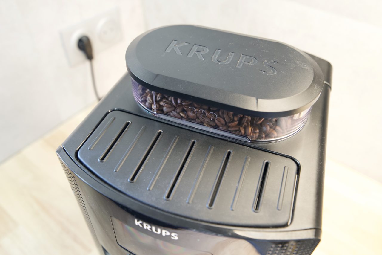 krups essential reservoir grains