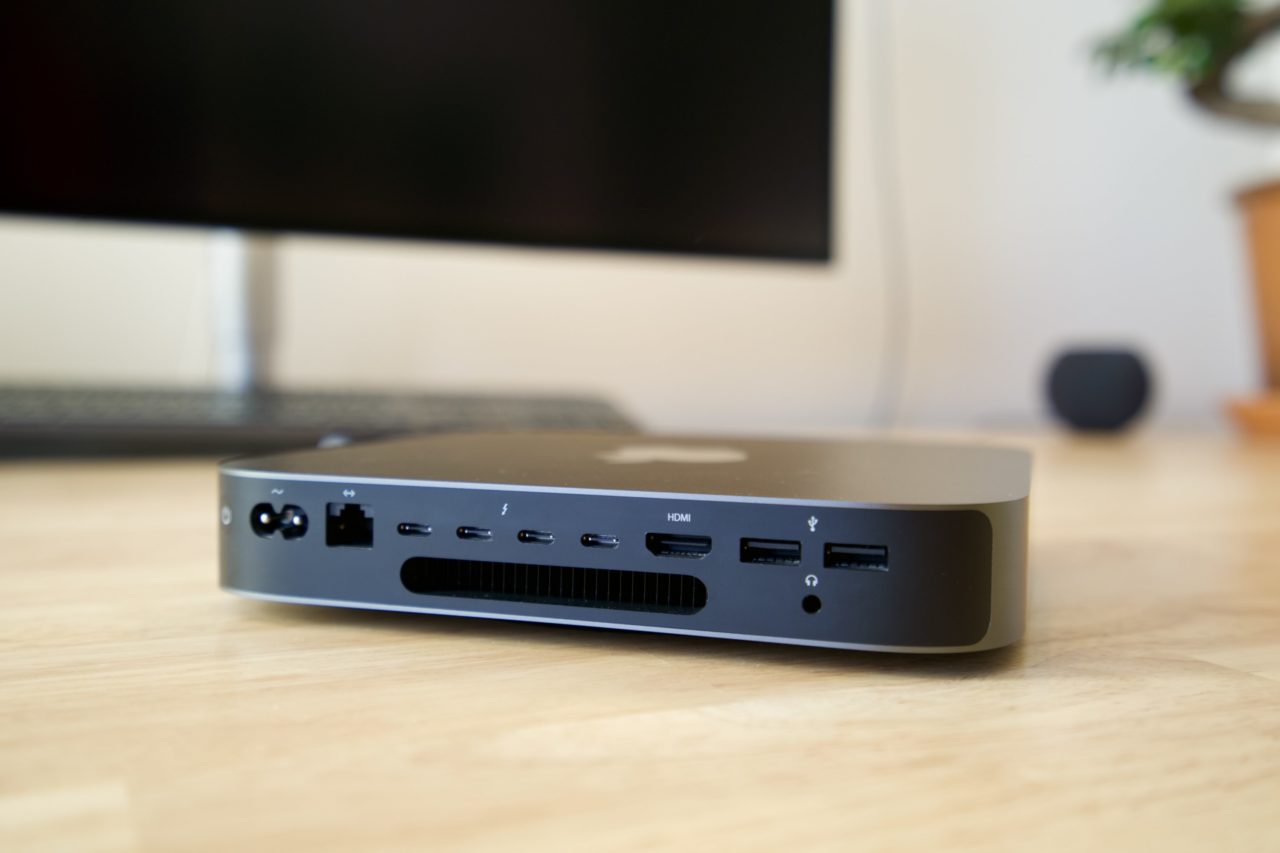 mac mini intel connectique