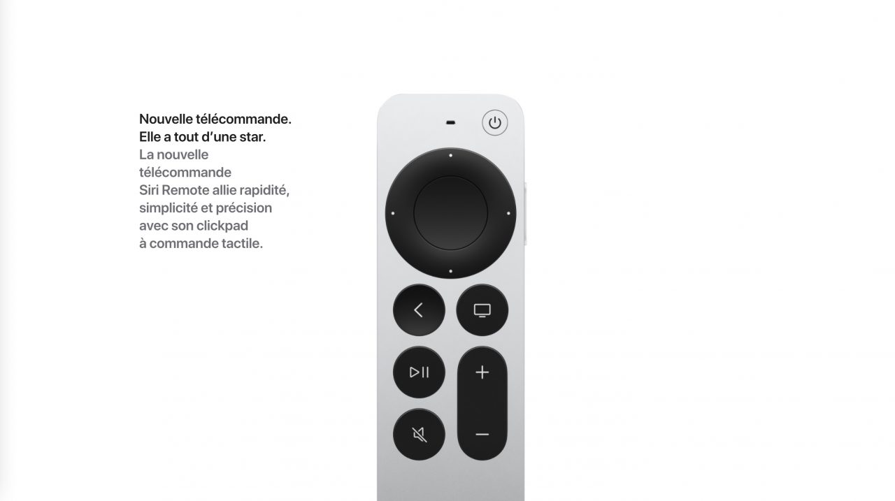 Apple TV Remote aluminium