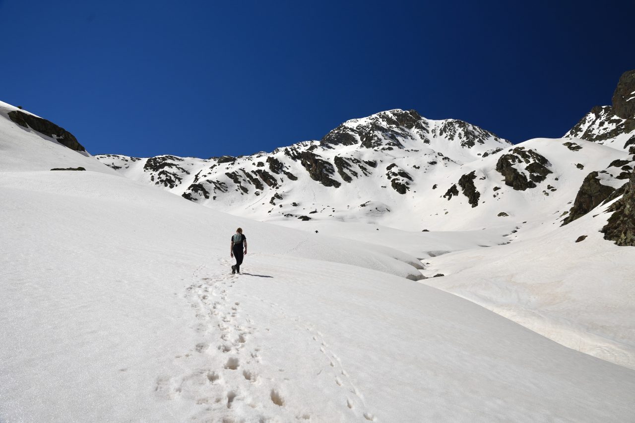 col etang de roumazet neige