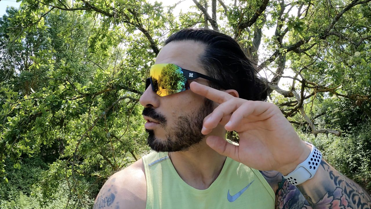 Je teste les SunGod Ultras, prévues pour la course à pied