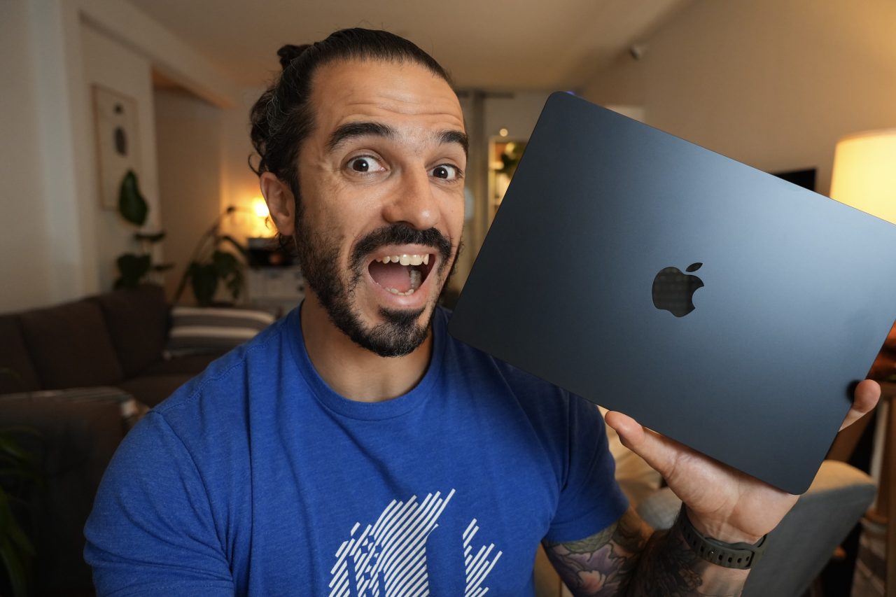 Déballage du MacBook Air M2 2022