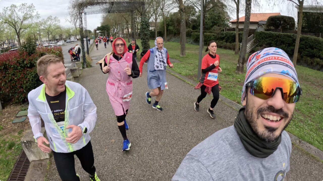 J'ai fait mon premier semi marathon en compétition