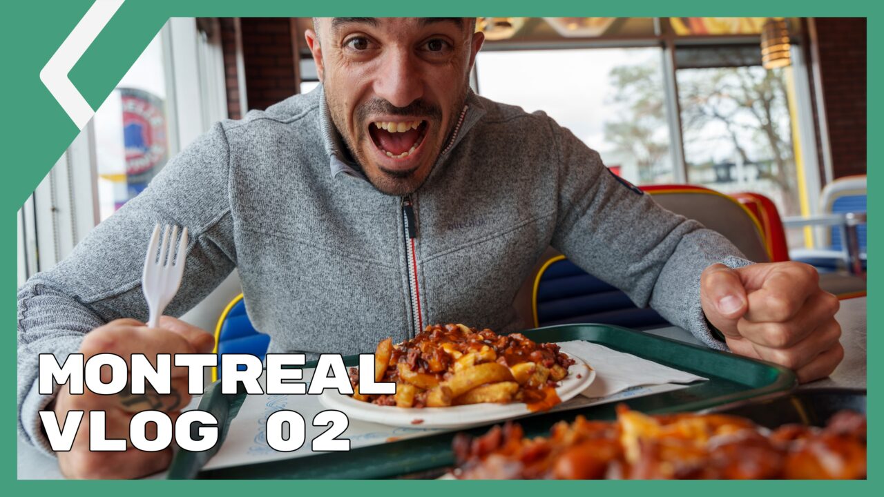 Je découvre la poutine - Montréal VLOG 02