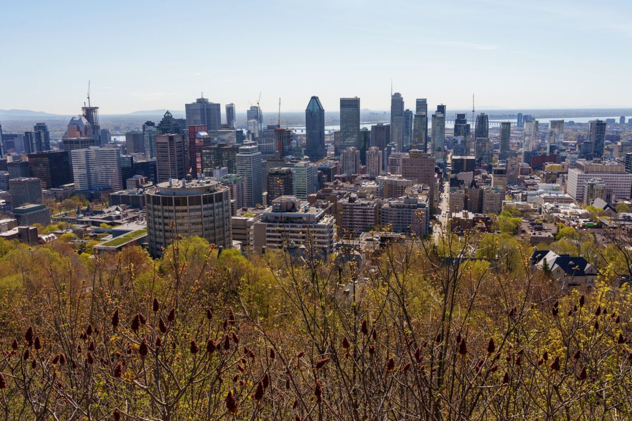 ville montreal skyline