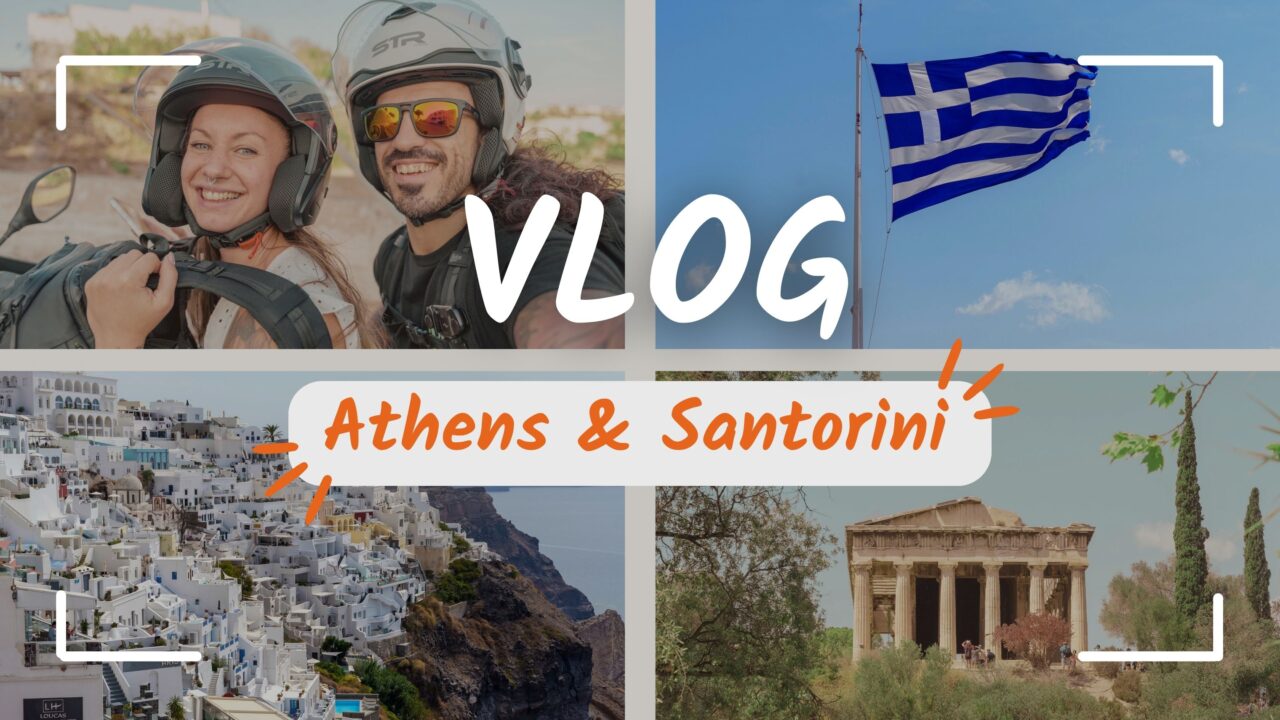 Une semaine à Athènes et Santorin (VLOG)