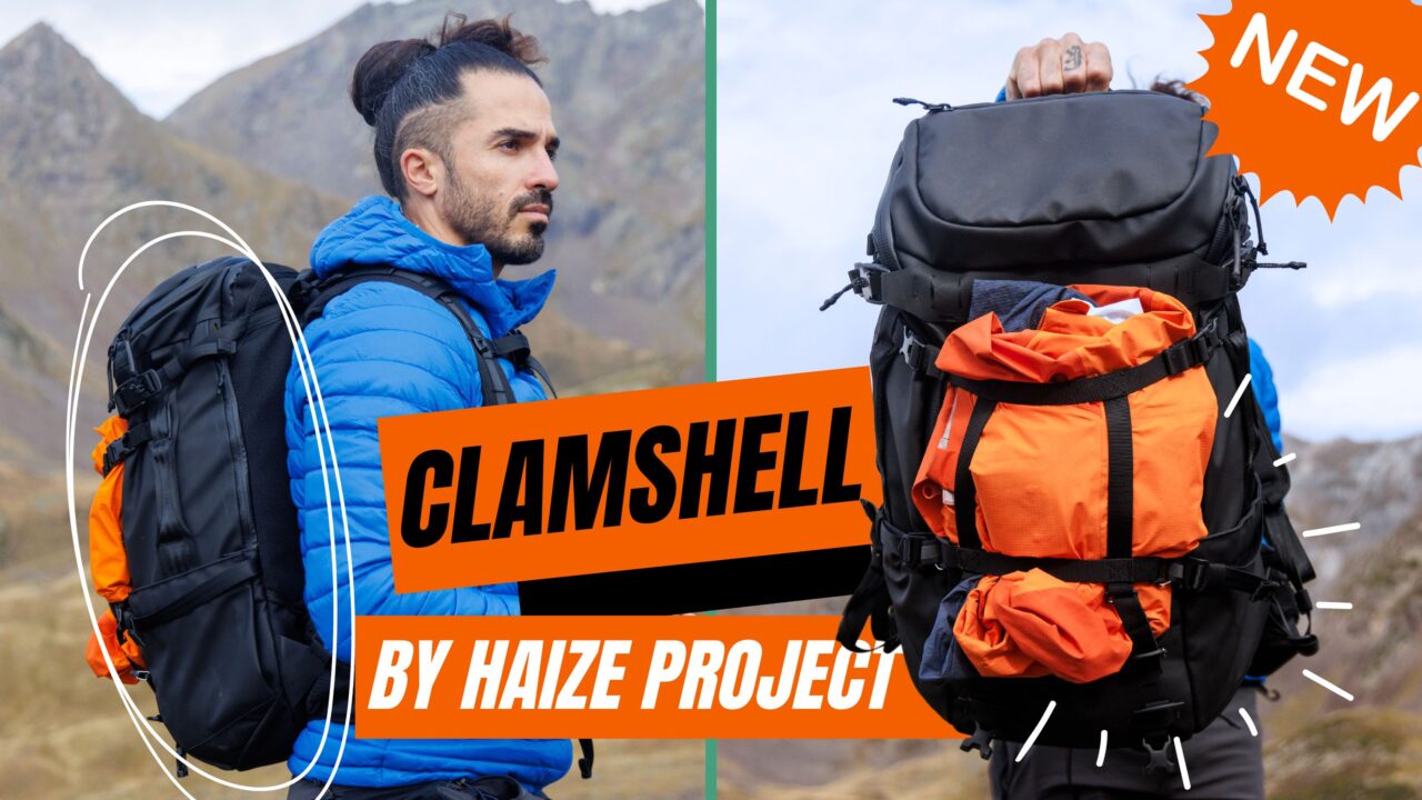 Test du nouveau sac à dos Haize Project Clamshell