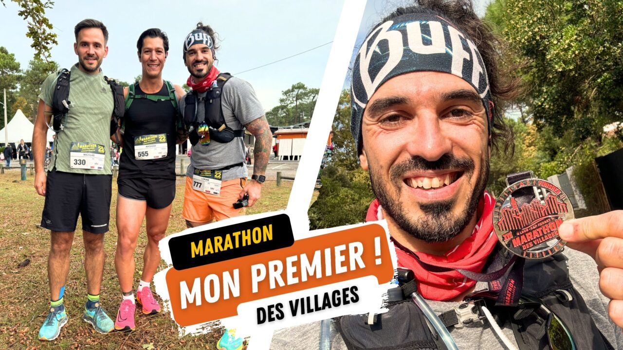 J'ai couru le marathon des villages 2023, mon tout premier !