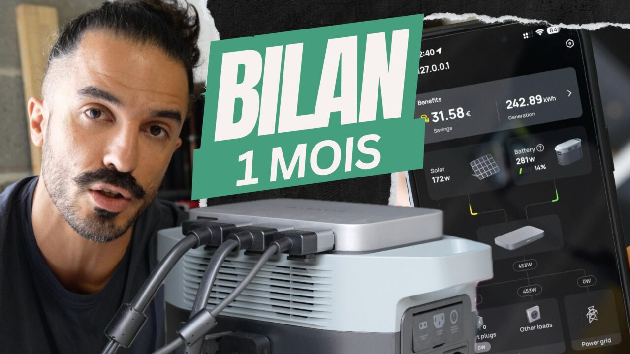 Comment est-ce que j'utilise l'EcoFlow PowerStream au quotidien ?