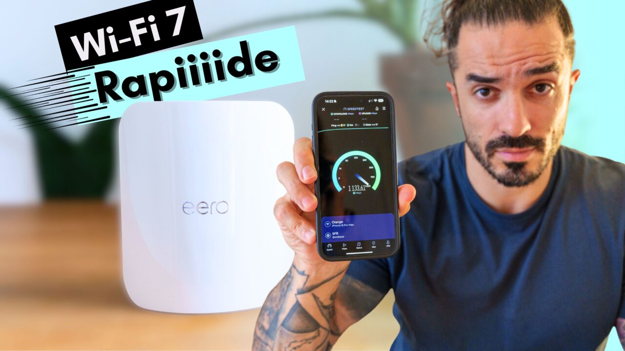 WiFi 7 et gros débits avec le Amazon eero Max 7