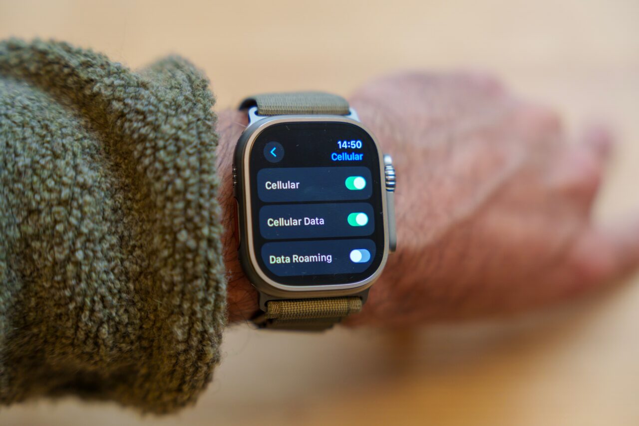 itinerance donnees apple watch