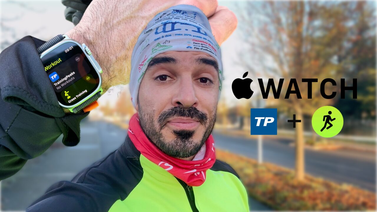 Les entraînements TrainingPeaks arrivent sur l'Apple Watch