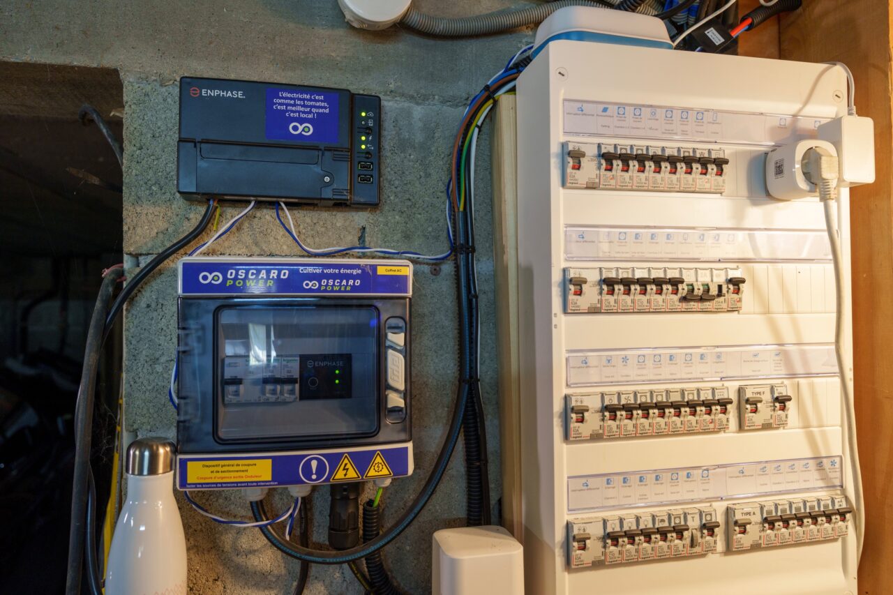 compteur électrique enphase trydan