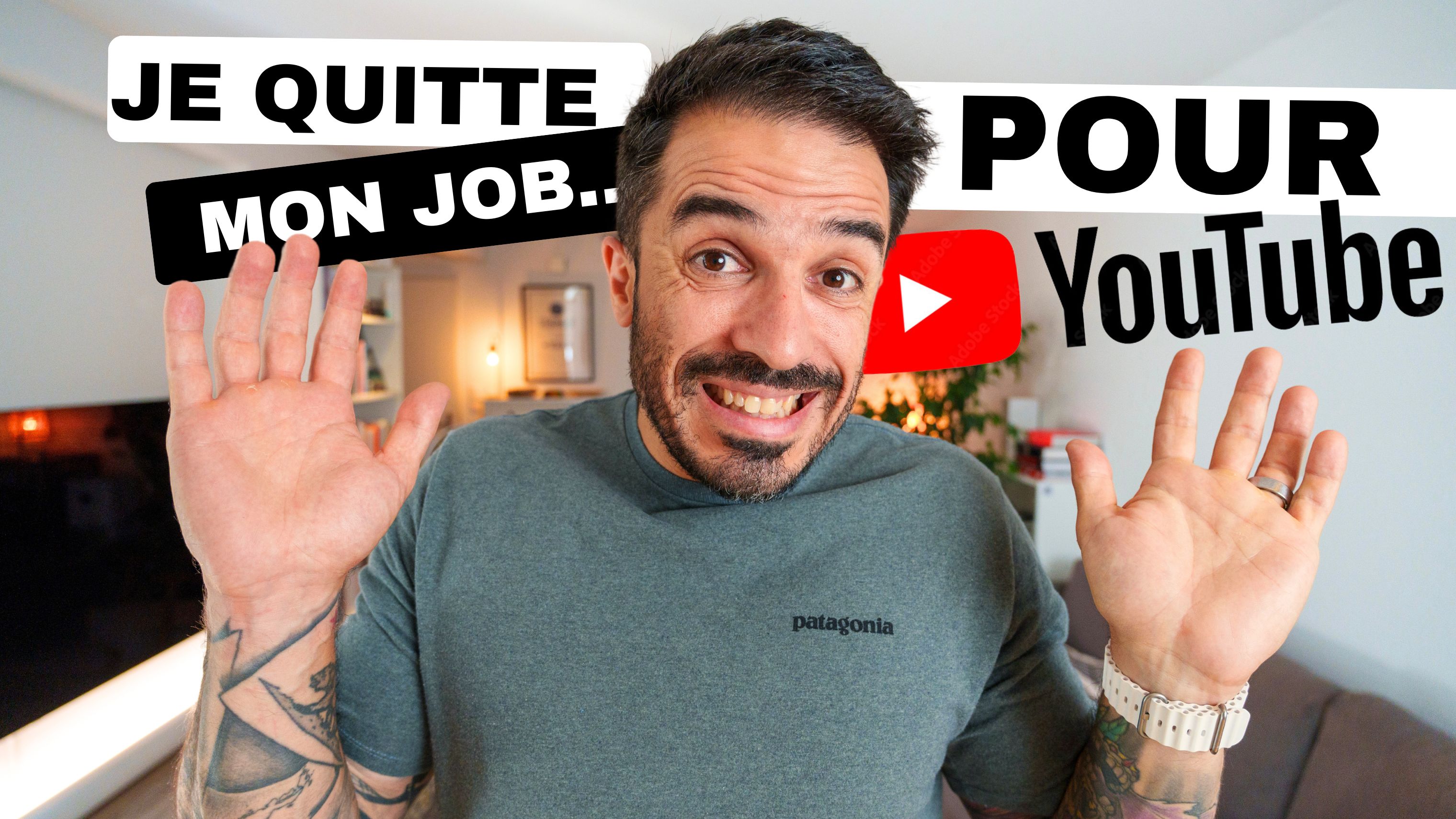 J'ai quitté mon travail pour YouTube !