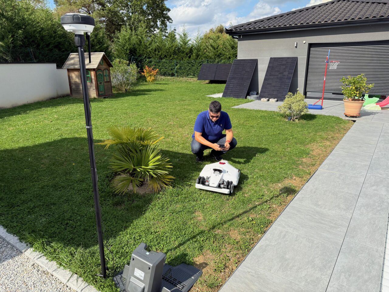 Anthony et son robot