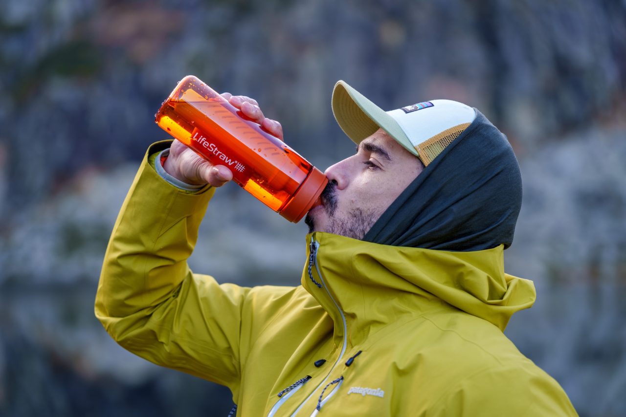 LifeStraw gourde filtre eau montagne