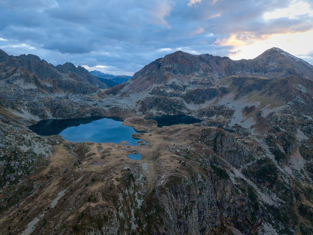 Bivouac en Ariège à l'Étang d'Estagnol et Étangs de Fontargente