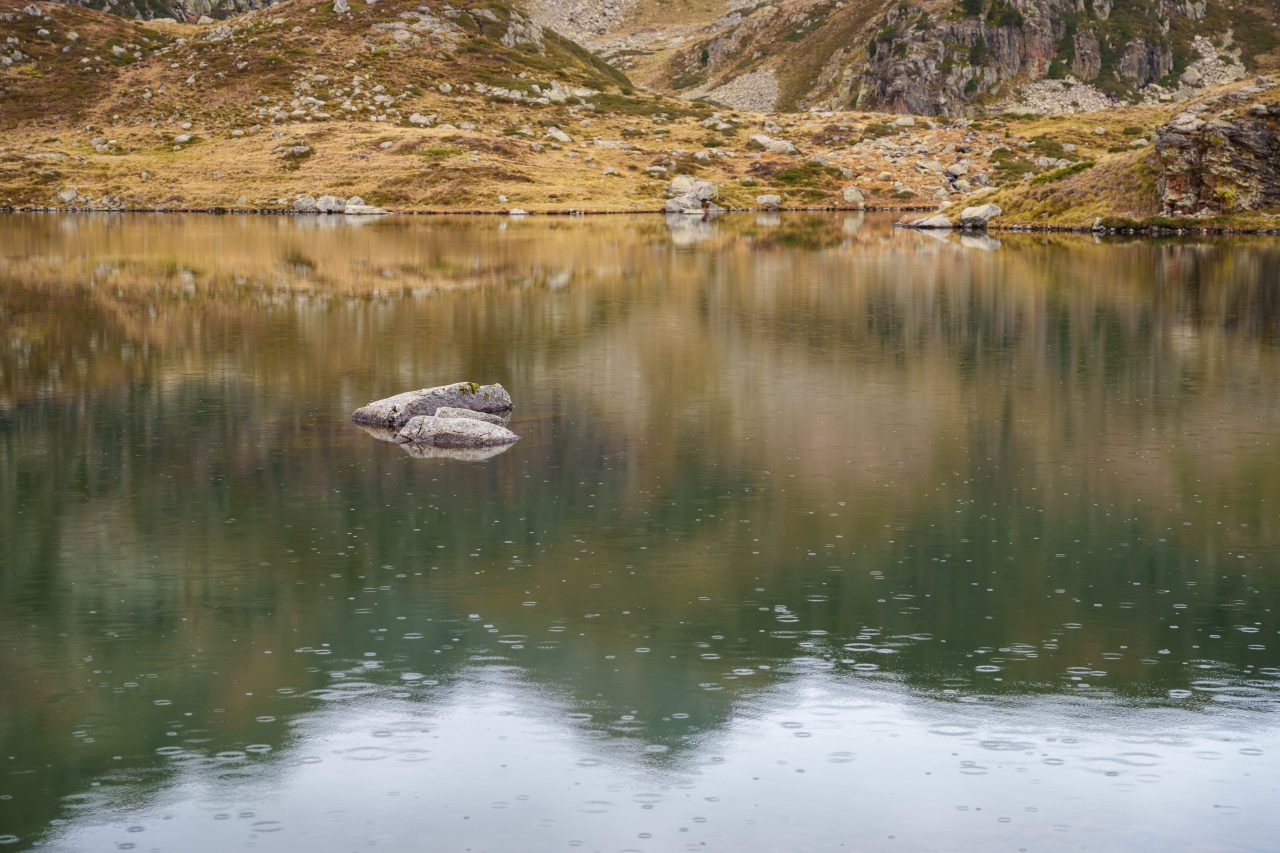 pluie etang fontargente