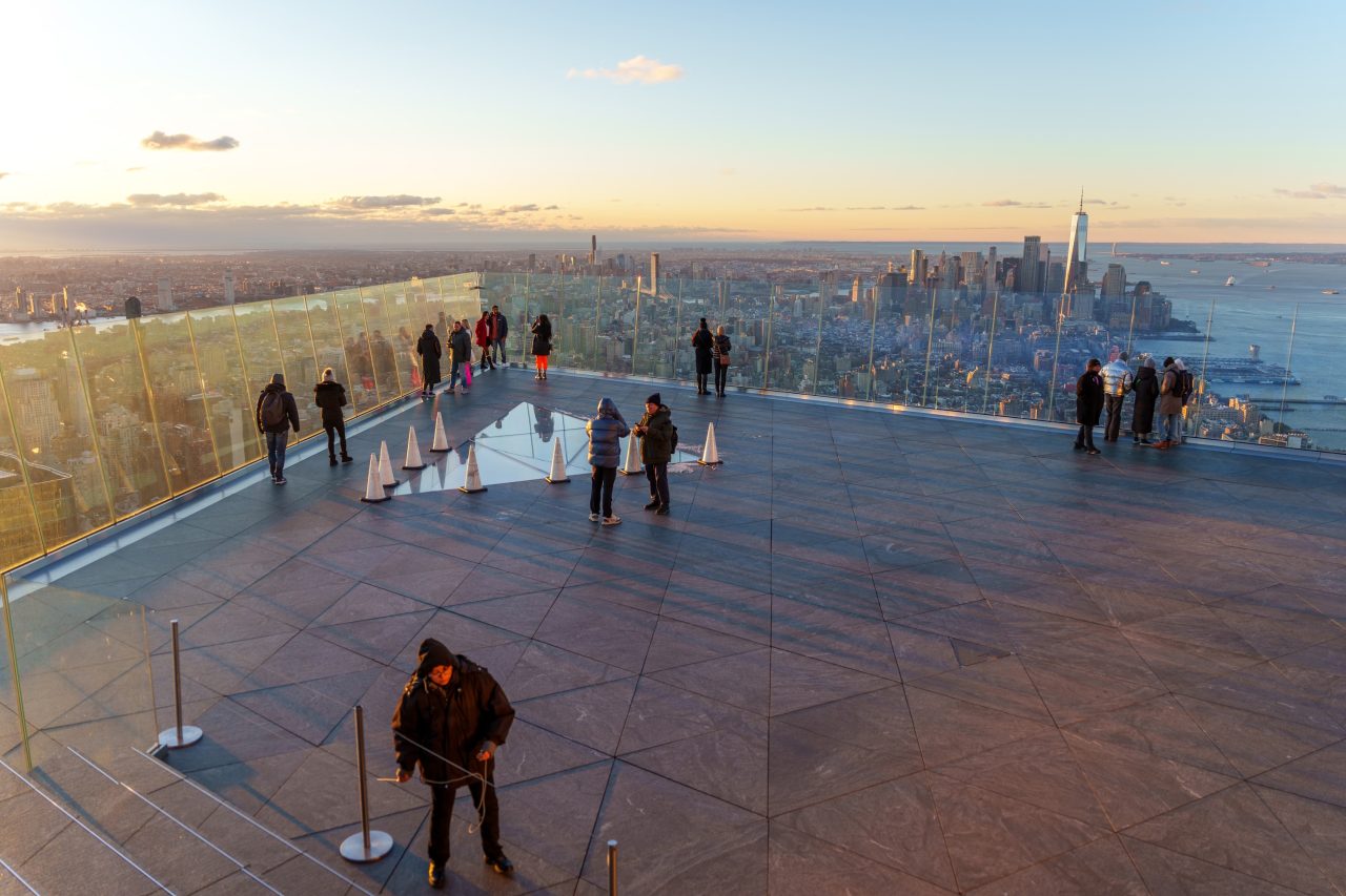 The Edge NYC balcon vue observatoire