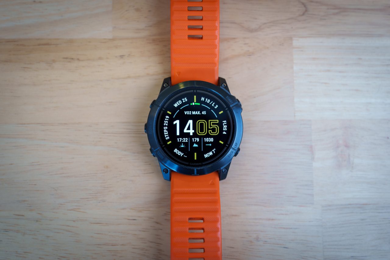 Voici le cadran Garmin de mon epix Pro Gen 2