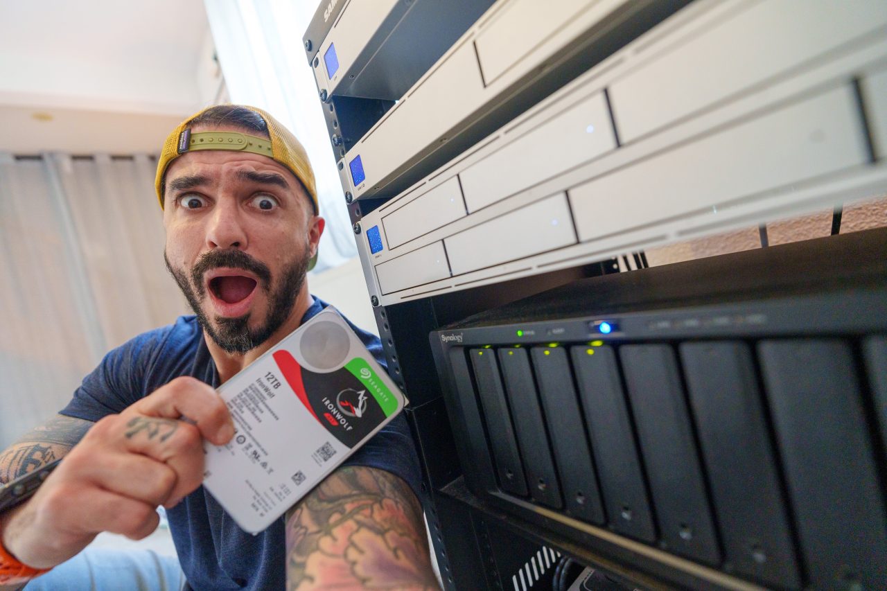 Synology DS1821+ vers UNAS Pro : je migre 50 To de données !!