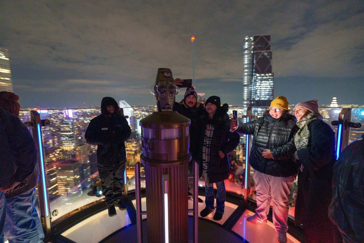 plateforme skylift top of the rock