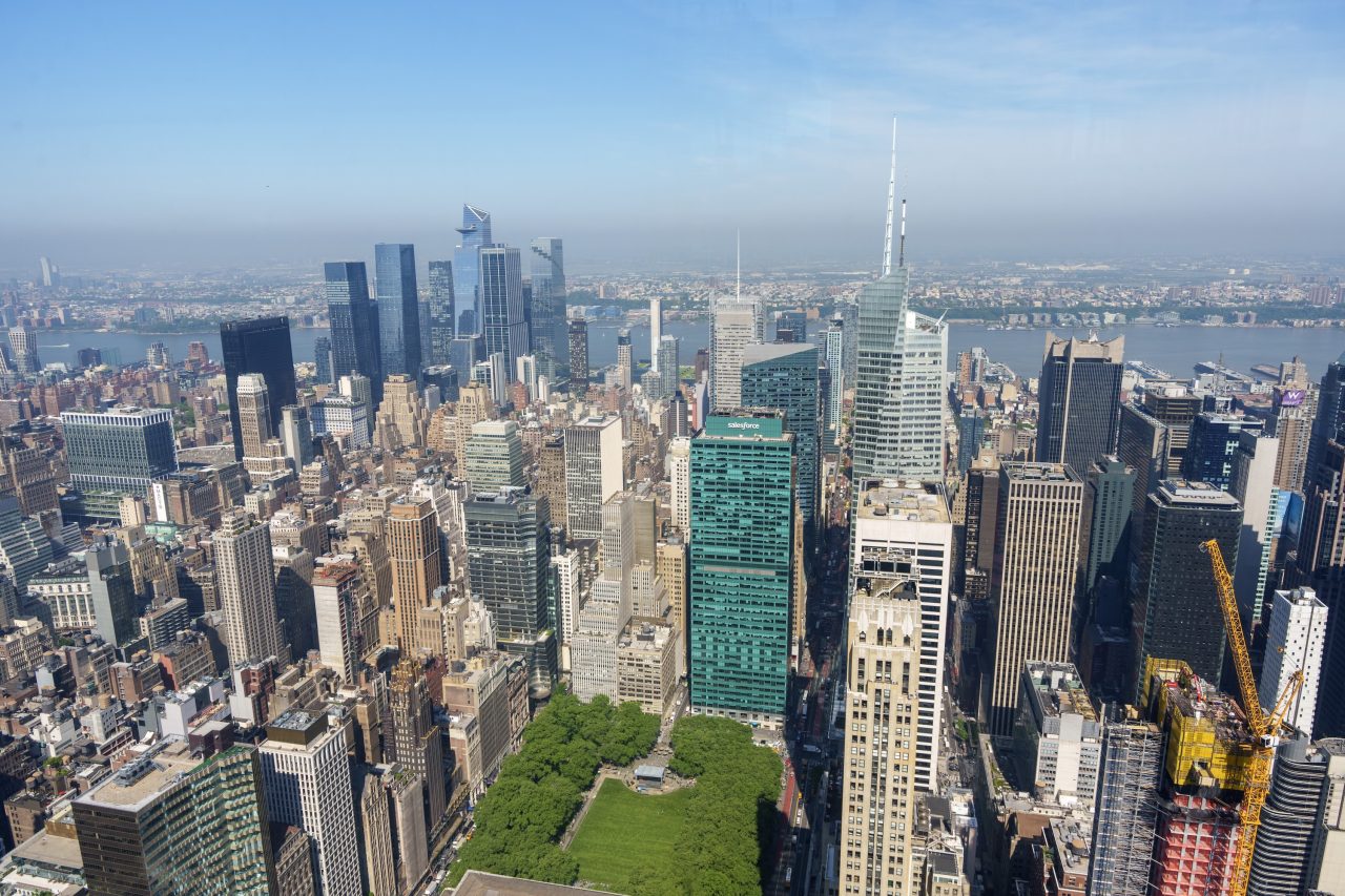 vue the edge depuis SUMMIT One Vanderbilt