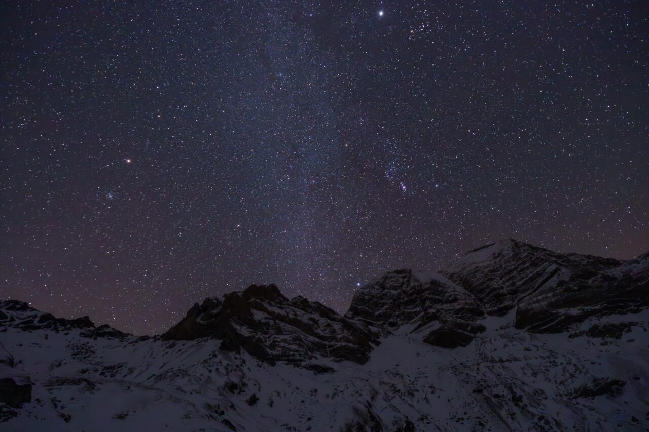 voie lactee cirque de gavarnie