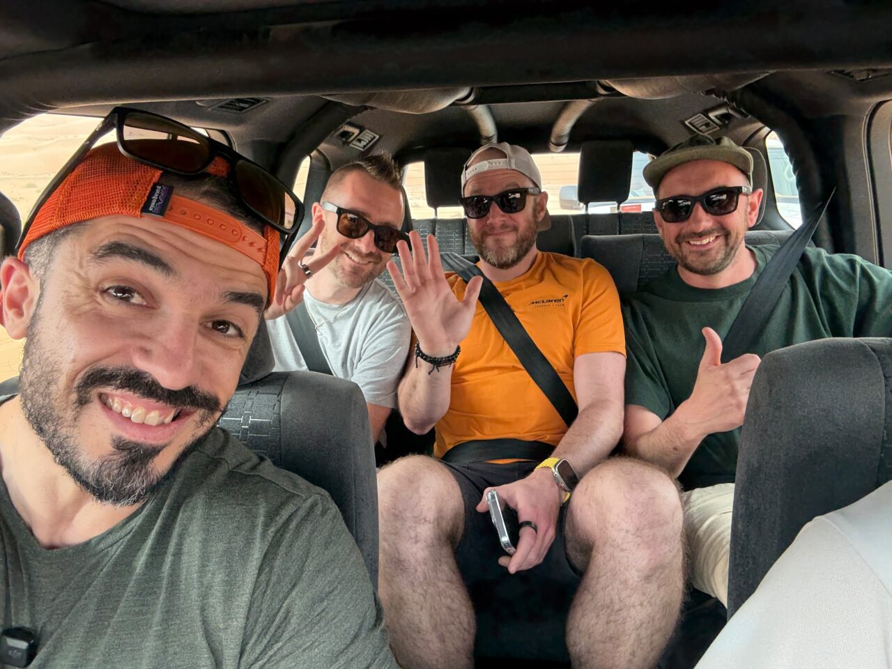 Dune Bashing with the boys